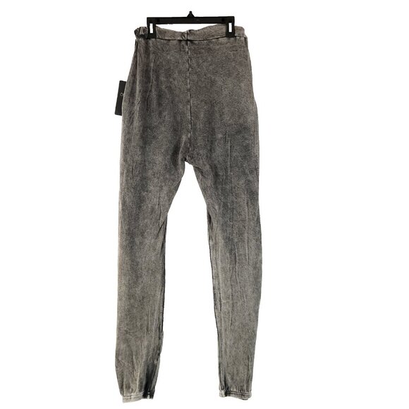 Lauren Moshi Sweatpants Womens XS Im a Mess Lightweight Gray Jogger Pants - Picture 2 of 12